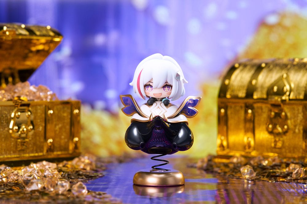 Honkai: Star Rail PVC Statue Chibi Topaz & Numby Chibi Chara Yurayura Stand 10 cm