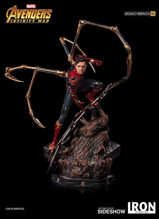 Avengers Infinity War Legacy Replica Statue 1/4 Iron Spider-Man 64 cm