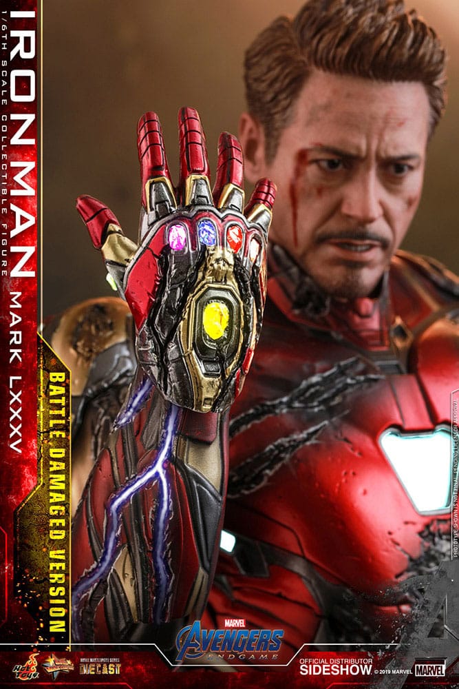 Avengers Movie Masterpiece Diecast 1/6 Iron Man Mark LXXXV Battle Damaged Special Edition 32 cm