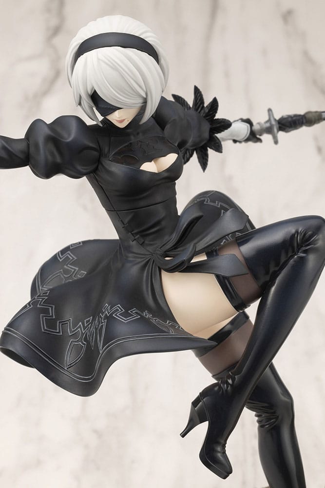 Nier:Automata Ver. 1.1a ARTFX J Statue 1/8 2B / 9S 24-18 cm