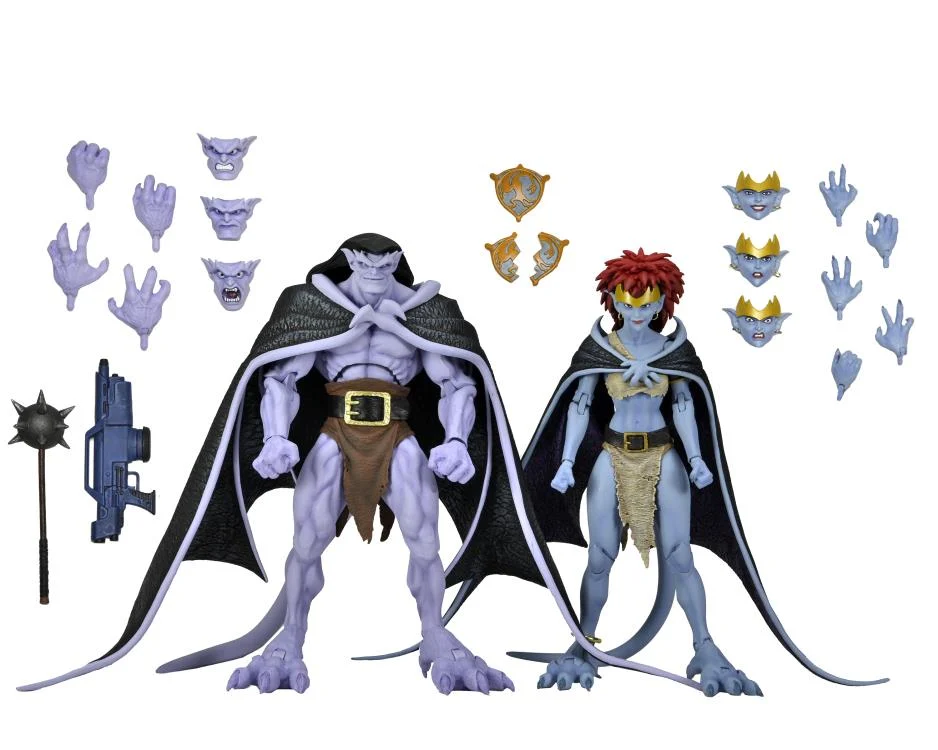 Disney's Gargoyles Ultimate Ultimate Goliath & Demona (Vows) Action Figure Two-Pack  18 cm