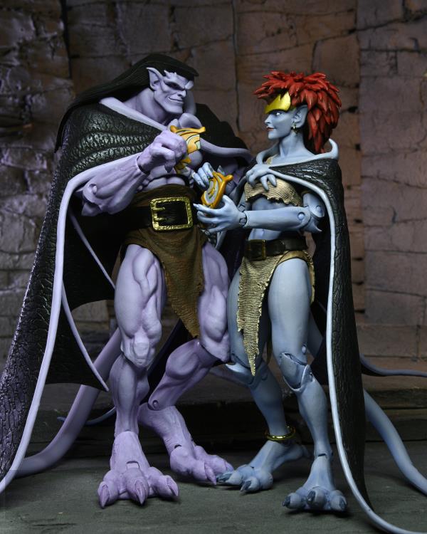 Disney's Gargoyles Ultimate Ultimate Goliath & Demona (Vows) Action Figure Two-Pack  18 cm