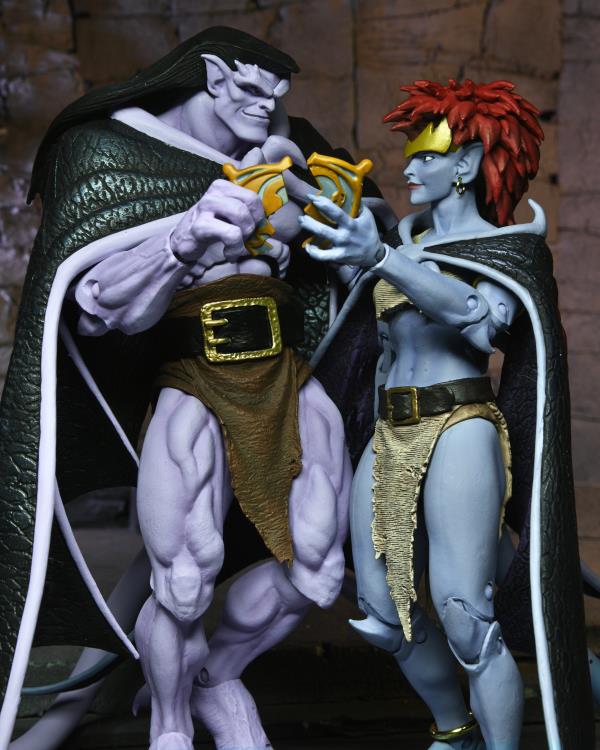 Disney's Gargoyles Ultimate Ultimate Goliath & Demona (Vows) Action Figure Two-Pack  18 cm