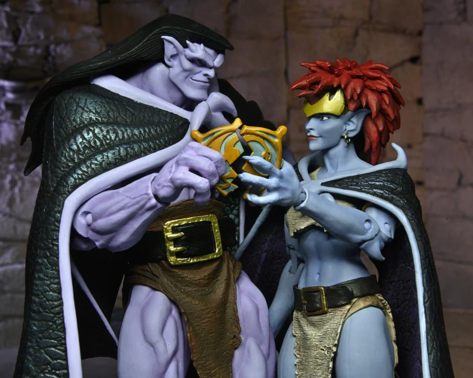 Disney's Gargoyles Ultimate Ultimate Goliath & Demona (Vows) Action Figure Two-Pack  18 cm