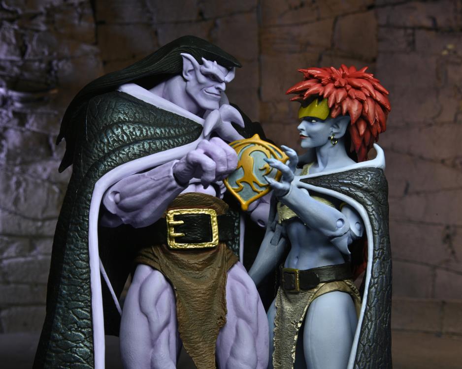 Disney's Gargoyles Ultimate Ultimate Goliath & Demona (Vows) Action Figure Two-Pack  18 cm