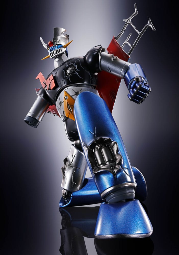 Great Mazinger Soul of Chogokin Diecast GX-105D Great Mazinger Z Kakumei Shinka Damage Ver. 17 cm