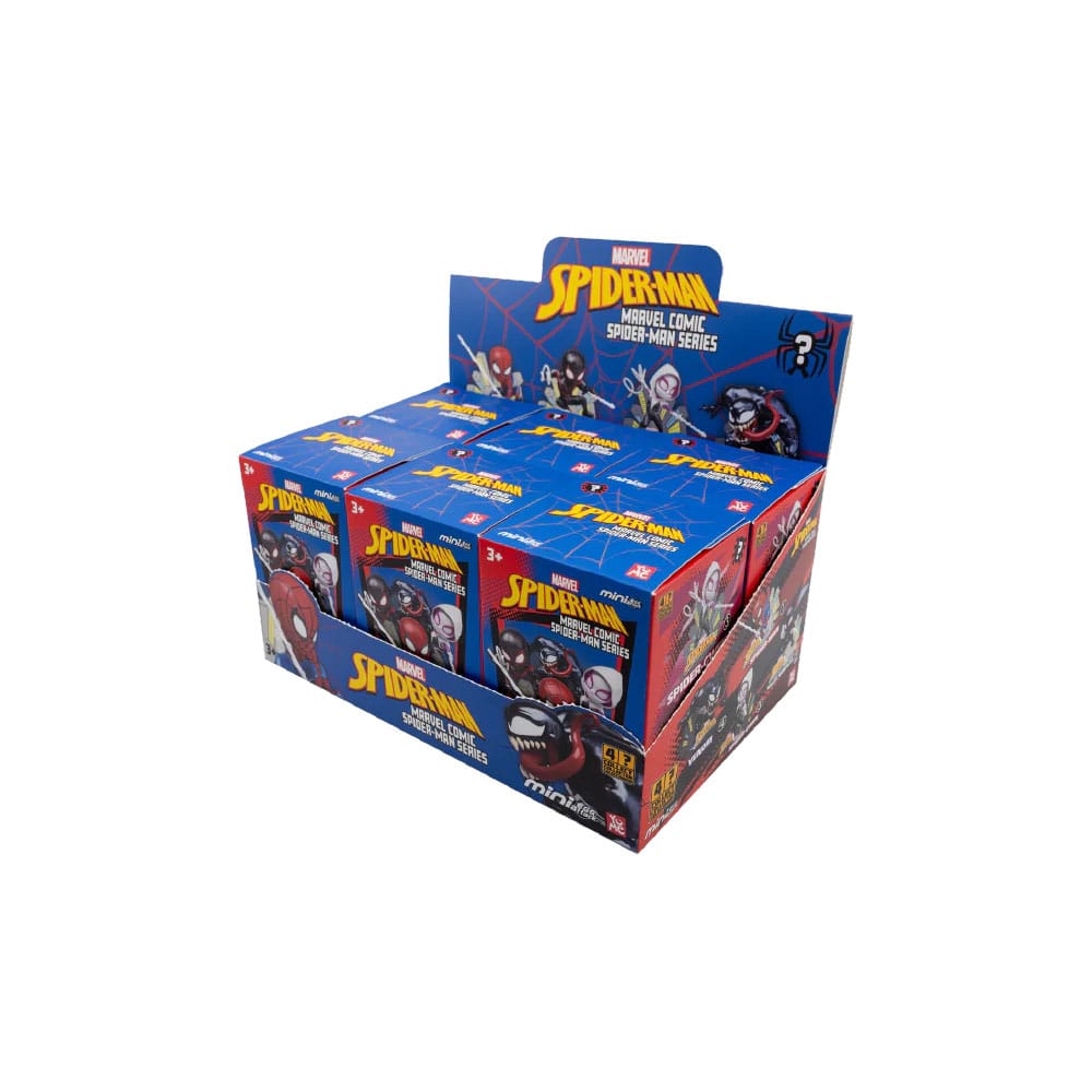 Marvel Hero Box Attack Series Mini Figures Spider-Man 8 cm Display