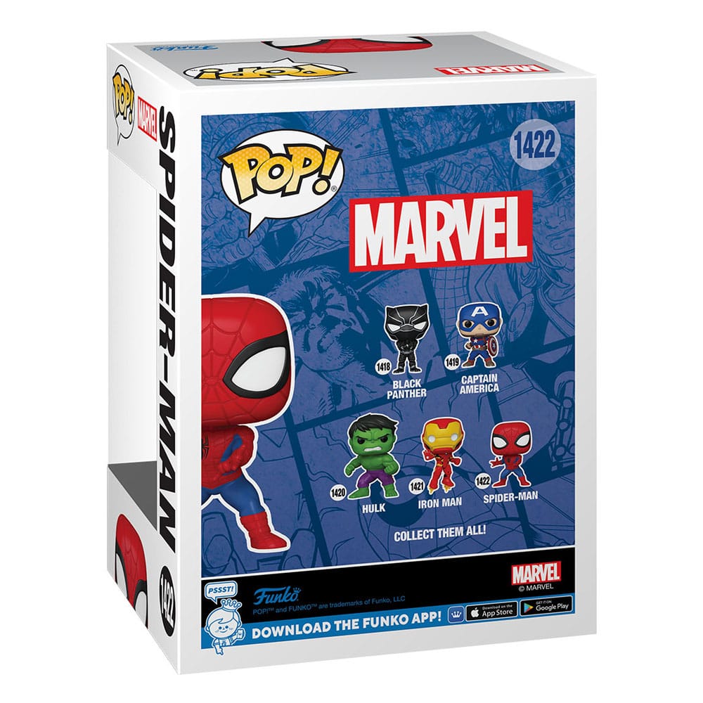 Marvel New Classics POP!  Vinyl  Black Panther / Iron Man / Captain America / Hulk / Spider-Man 9 cm