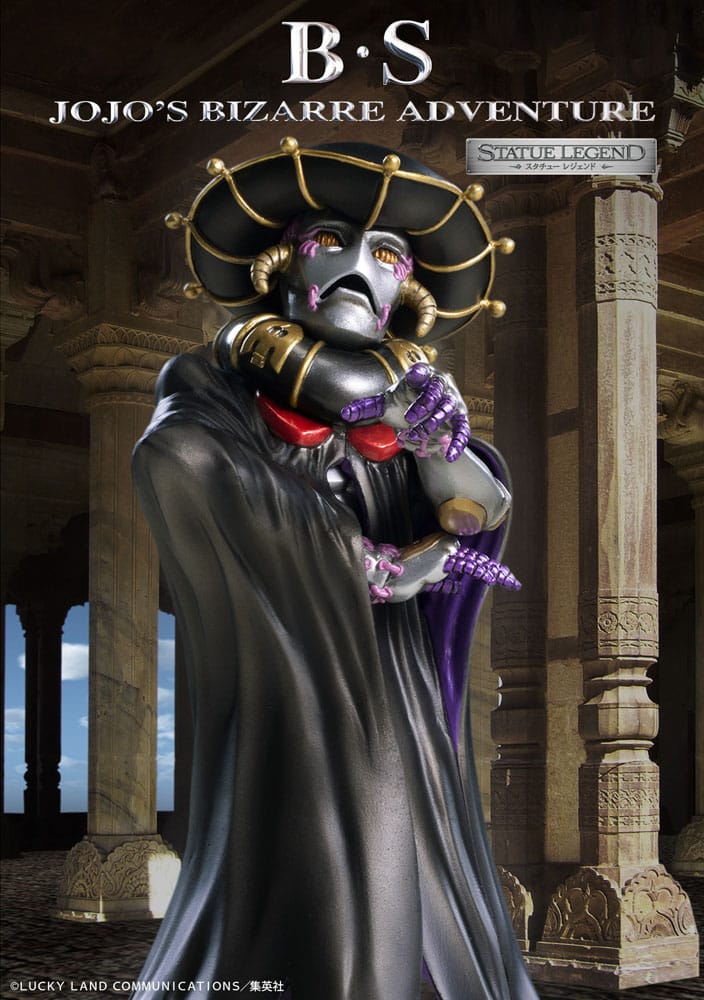 JoJo's Bizarre Adventure Part 5 Golden Wind Statue Legend PVC Statue Black Sabbath 18 cm