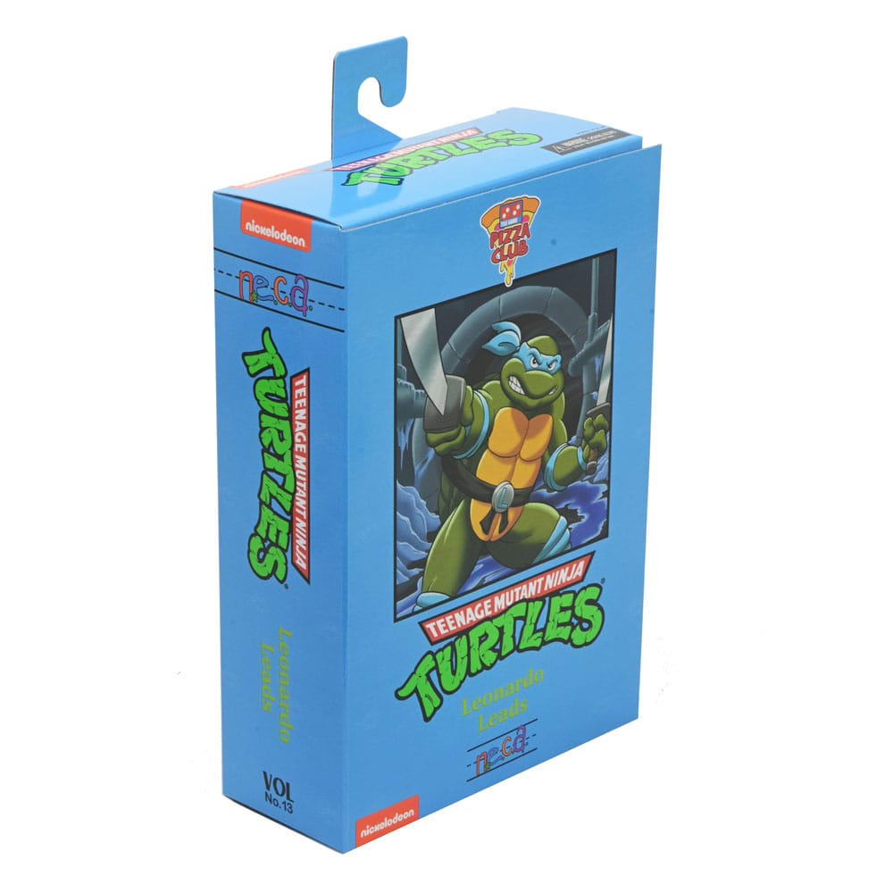 TMNT (Cartoon) Action Figure Ultimate Michelangelo / Leonardo / Raffeello / Donatello VHS 18 cm