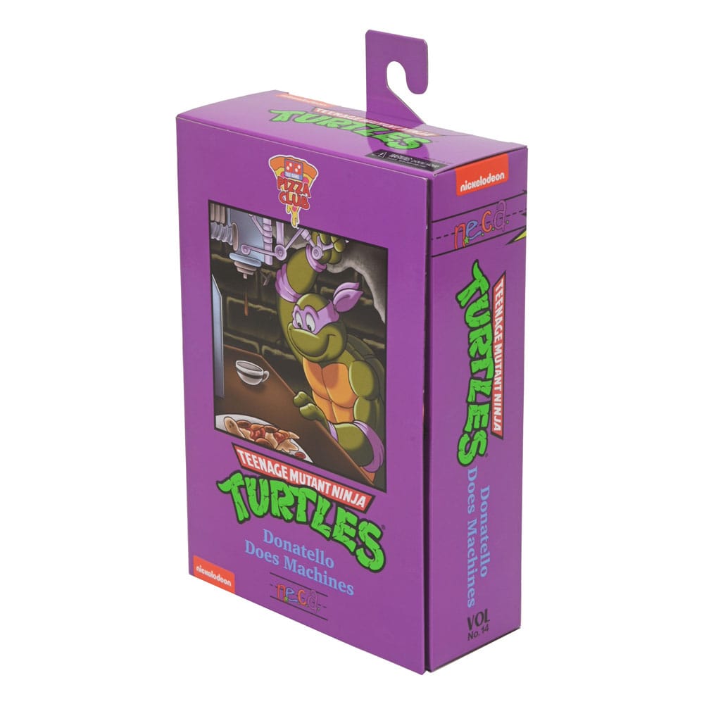 TMNT (Cartoon) Action Figure Ultimate Michelangelo / Leonardo / Raffeello / Donatello VHS 18 cm