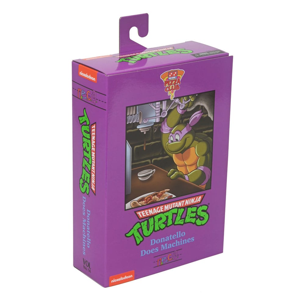 TMNT (Cartoon) Action Figure Ultimate Michelangelo / Leonardo / Raffeello / Donatello VHS 18 cm