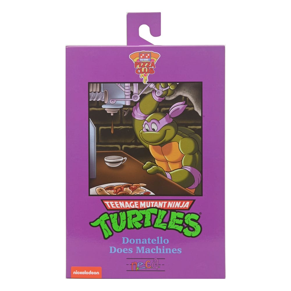 TMNT (Cartoon) Action Figure Ultimate Michelangelo / Leonardo / Raffeello / Donatello VHS 18 cm