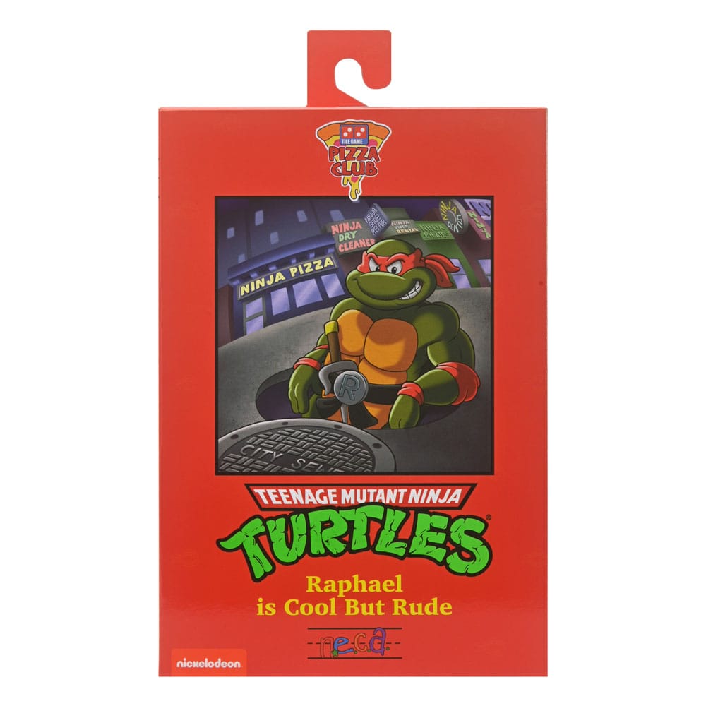 TMNT (Cartoon) Action Figure Ultimate Michelangelo / Leonardo / Raffeello / Donatello VHS 18 cm