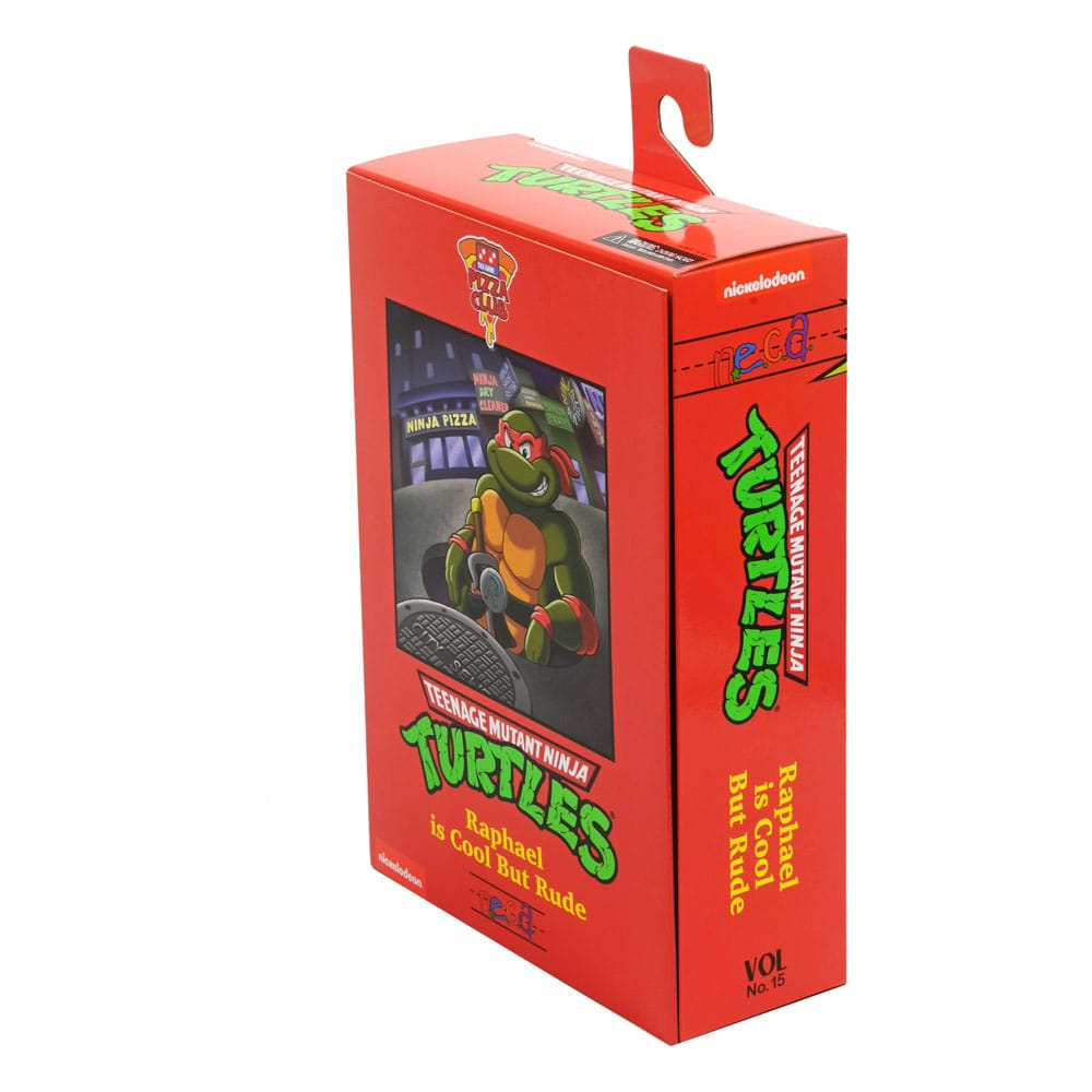 TMNT (Cartoon) Action Figure Ultimate Michelangelo / Leonardo / Raffeello / Donatello VHS 18 cm