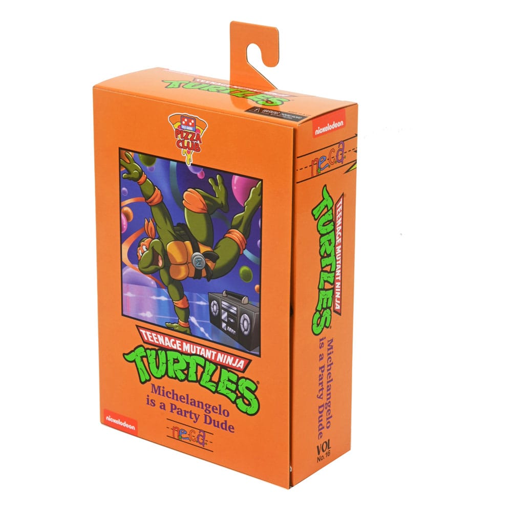 TMNT (Cartoon) Action Figure Ultimate Michelangelo / Leonardo / Raffeello / Donatello VHS 18 cm