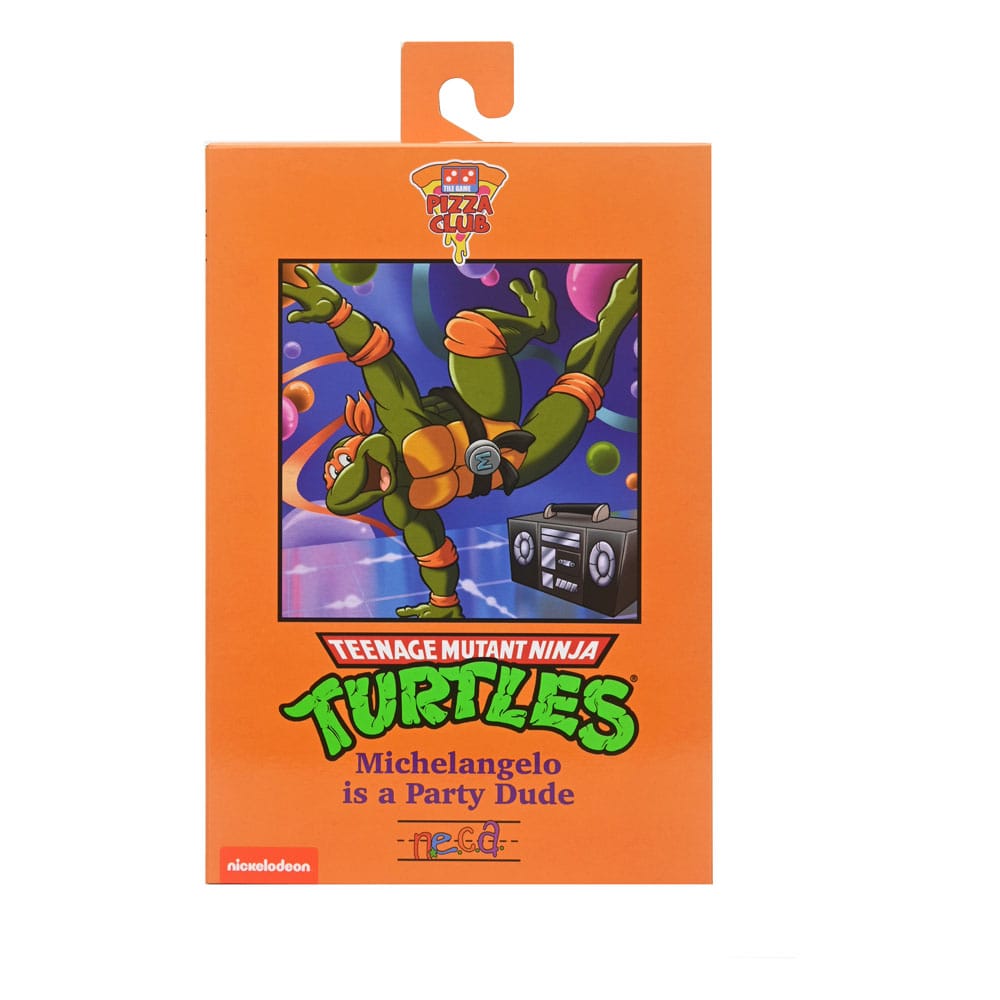 TMNT (Cartoon) Action Figure Ultimate Michelangelo / Leonardo / Raffeello / Donatello VHS 18 cm