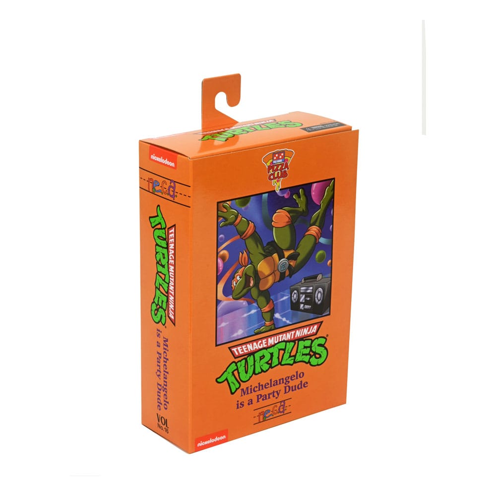 TMNT (Cartoon) Action Figure Ultimate Michelangelo / Leonardo / Raffeello / Donatello VHS 18 cm