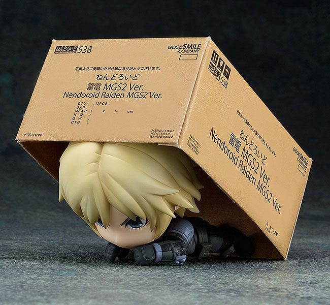 Metal Gear Solid Nendoroid Action Figure Raiden MGS2 Ver. 10 cm