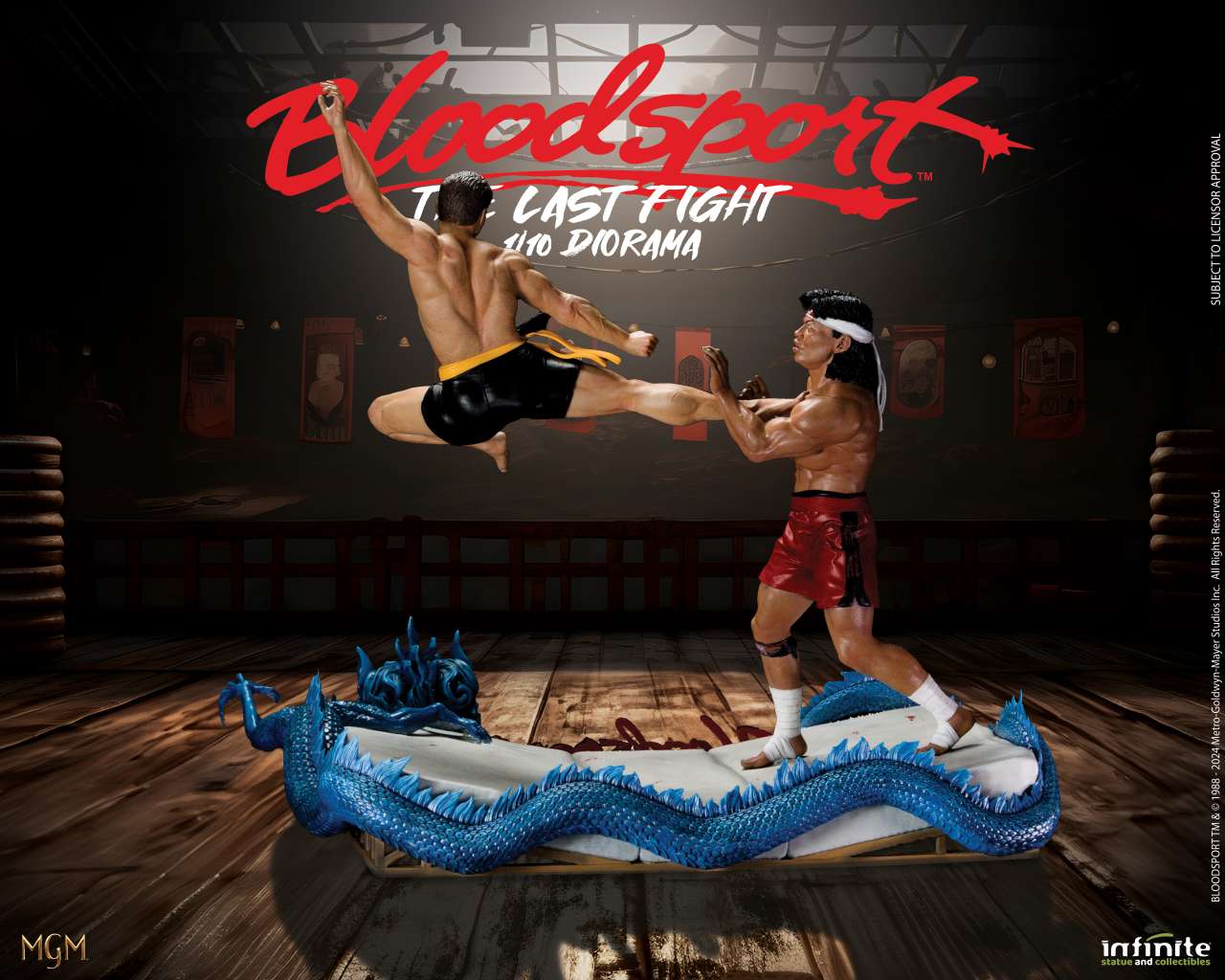 Bloodsport The Last Fight 1/10 Diorama Statue 30 cm