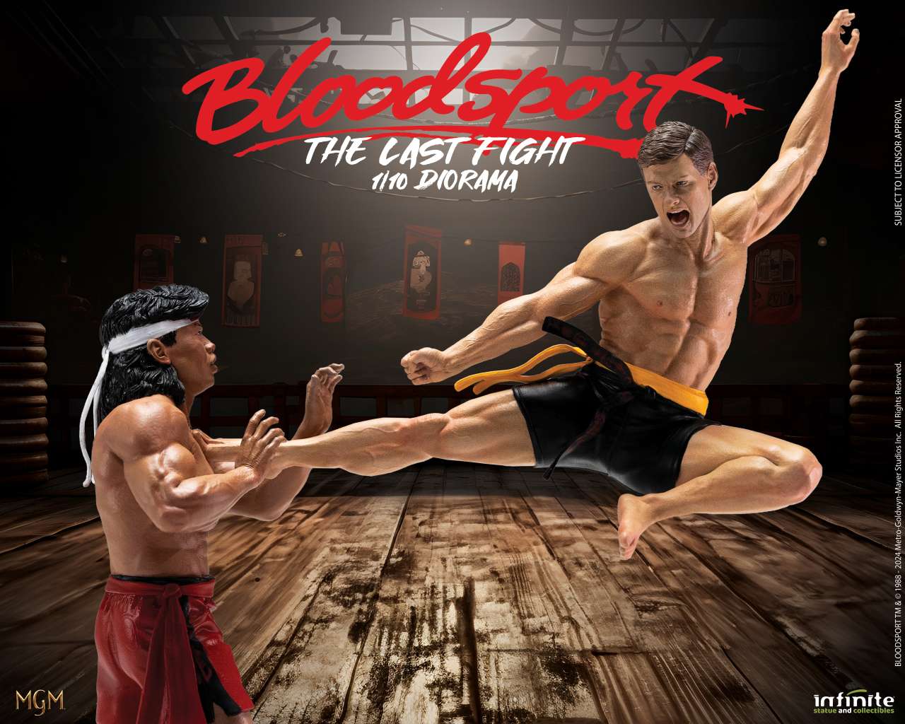 Bloodsport The Last Fight 1/10 Diorama Statue 30 cm