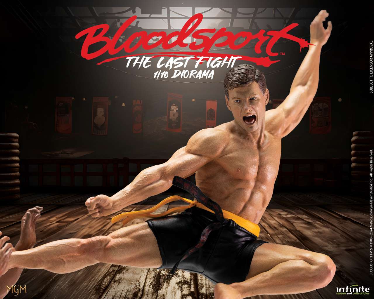 Bloodsport The Last Fight 1/10 Diorama Statue 30 cm