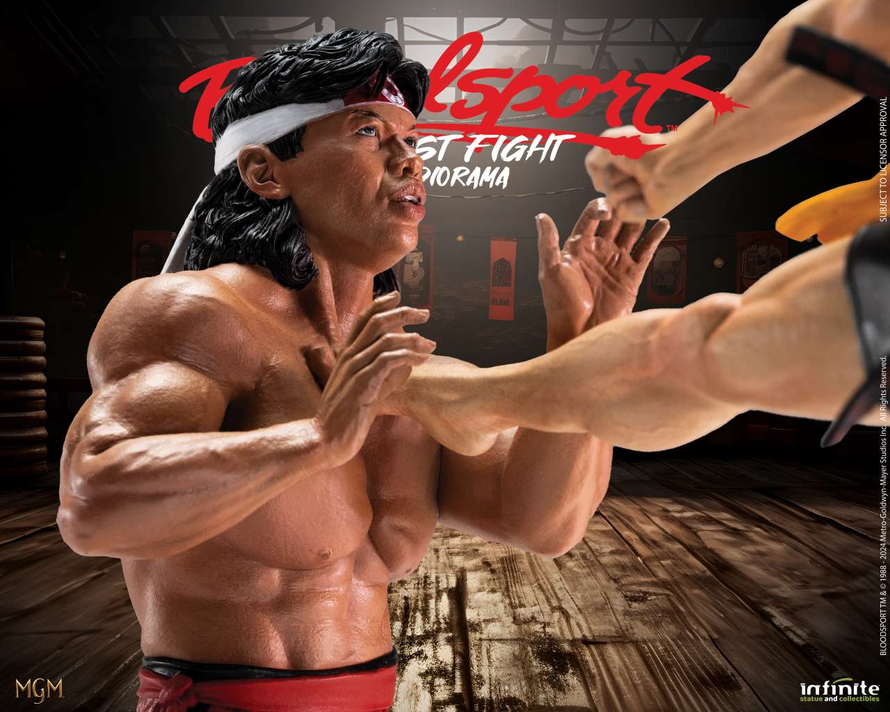 Bloodsport The Last Fight 1/10 Diorama Statue 30 cm