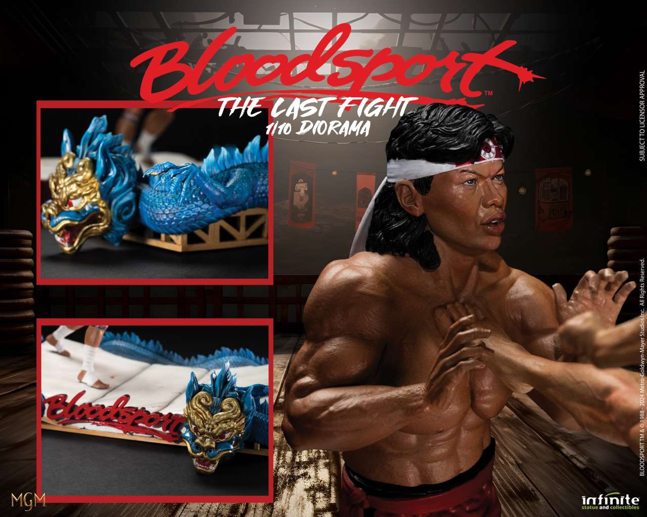 Bloodsport The Last Fight 1/10 Diorama Statue 30 cm