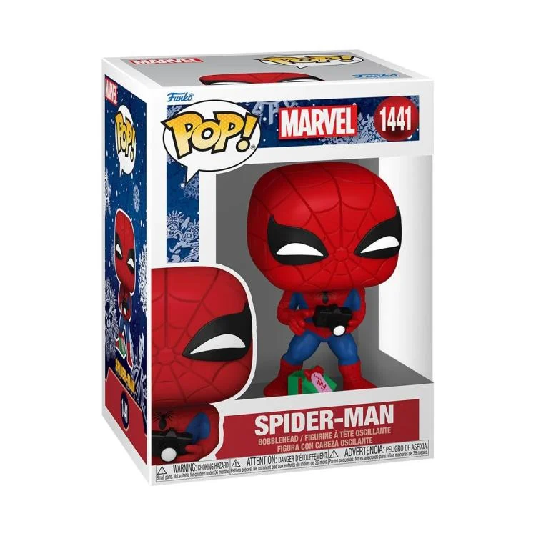 Marvel POP! Vinyl Figure Holiday Groot / Red Hulk / Captain America / Spider-Man 9 cm