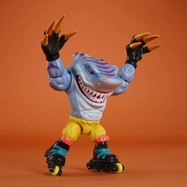 Street Sharks 30th Anniversary Dr. Piranoid  / Streex / Big Slamm Action Figure 15 cm