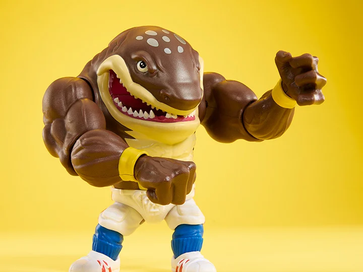 Street Sharks 30th Anniversary Dr. Piranoid  / Streex / Big Slamm Action Figure 15 cm