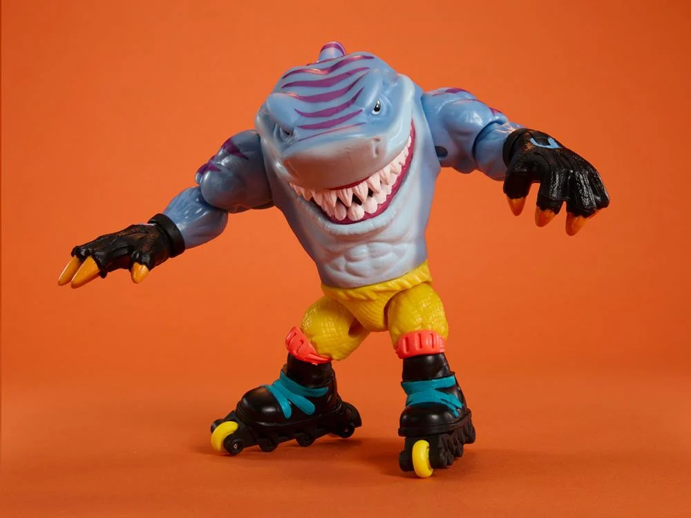 Street Sharks 30th Anniversary Dr. Piranoid  / Streex / Big Slamm Action Figure 15 cm