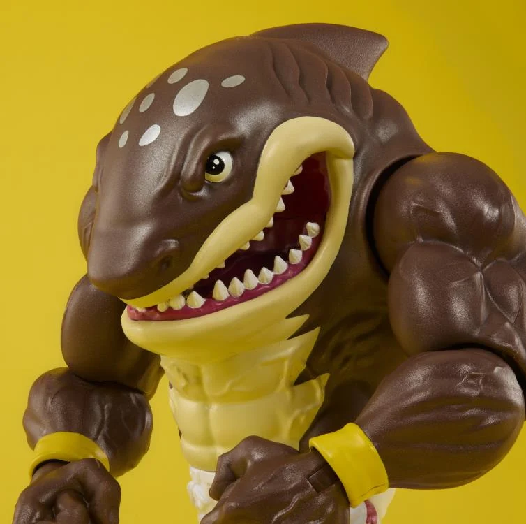 Street Sharks 30th Anniversary Dr. Piranoid  / Streex / Big Slamm Action Figure 15 cm