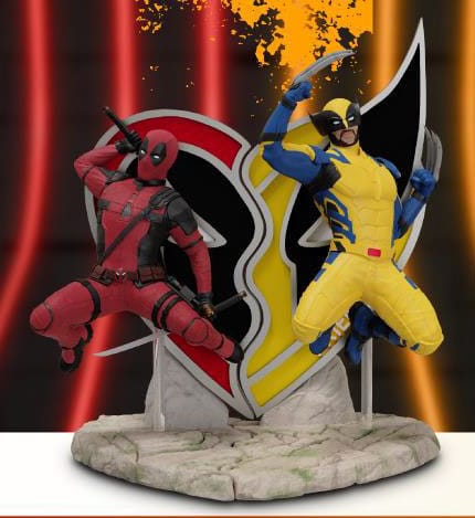 Deadpool 3 D-Stage PVC Diorama Deadpool / Wolverine 16 cm