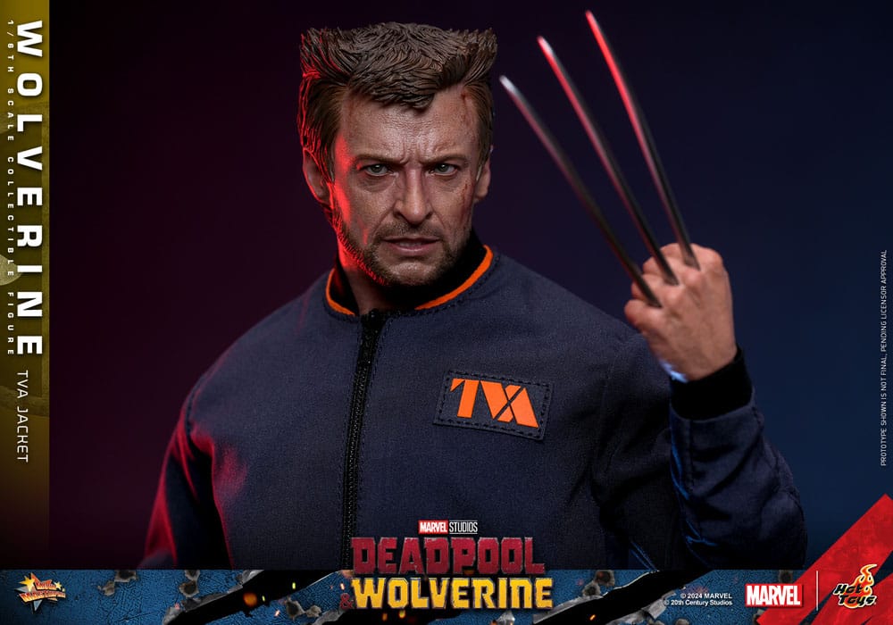 Deadpool & Wolverine Movie Masterpiece Action Figure 1/6 Wolverine (TVA Jacket Version) 31 cm