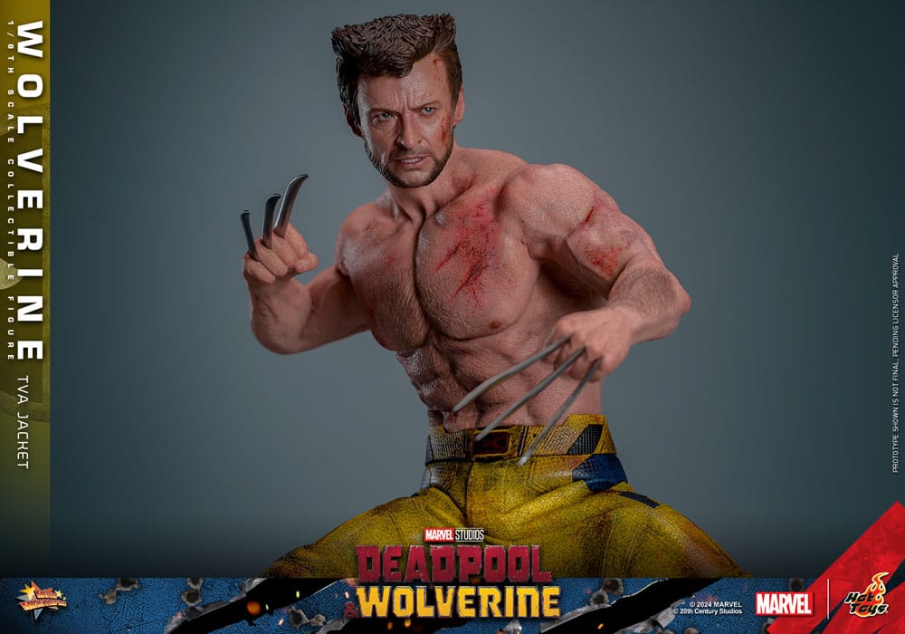 Deadpool & Wolverine Movie Masterpiece Action Figure 1/6 Wolverine (TVA Jacket Version) 31 cm