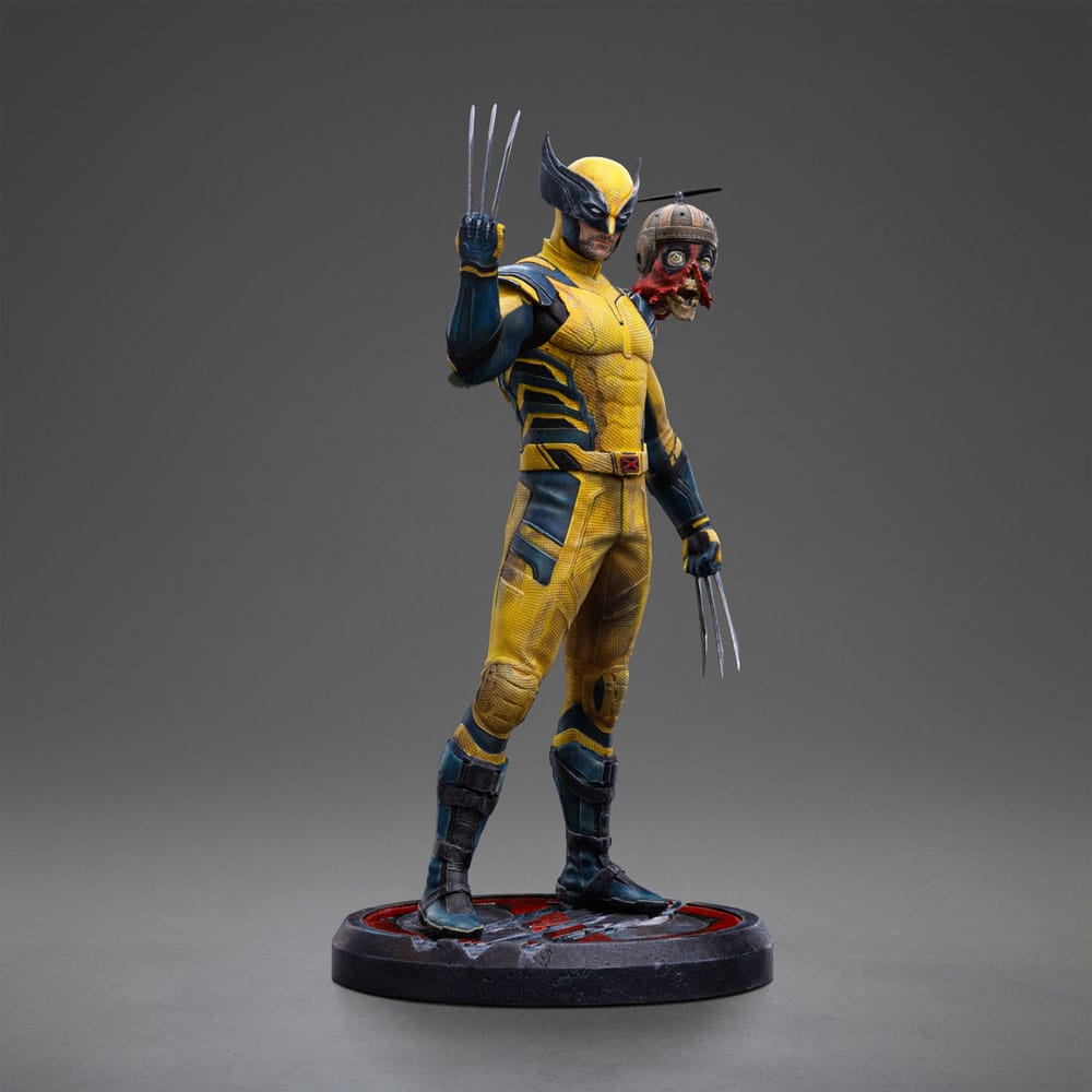 Deadpool & Wolverine Art Scale Statue 1/10 Deadpool / Wolverine & Headpool 21 cm