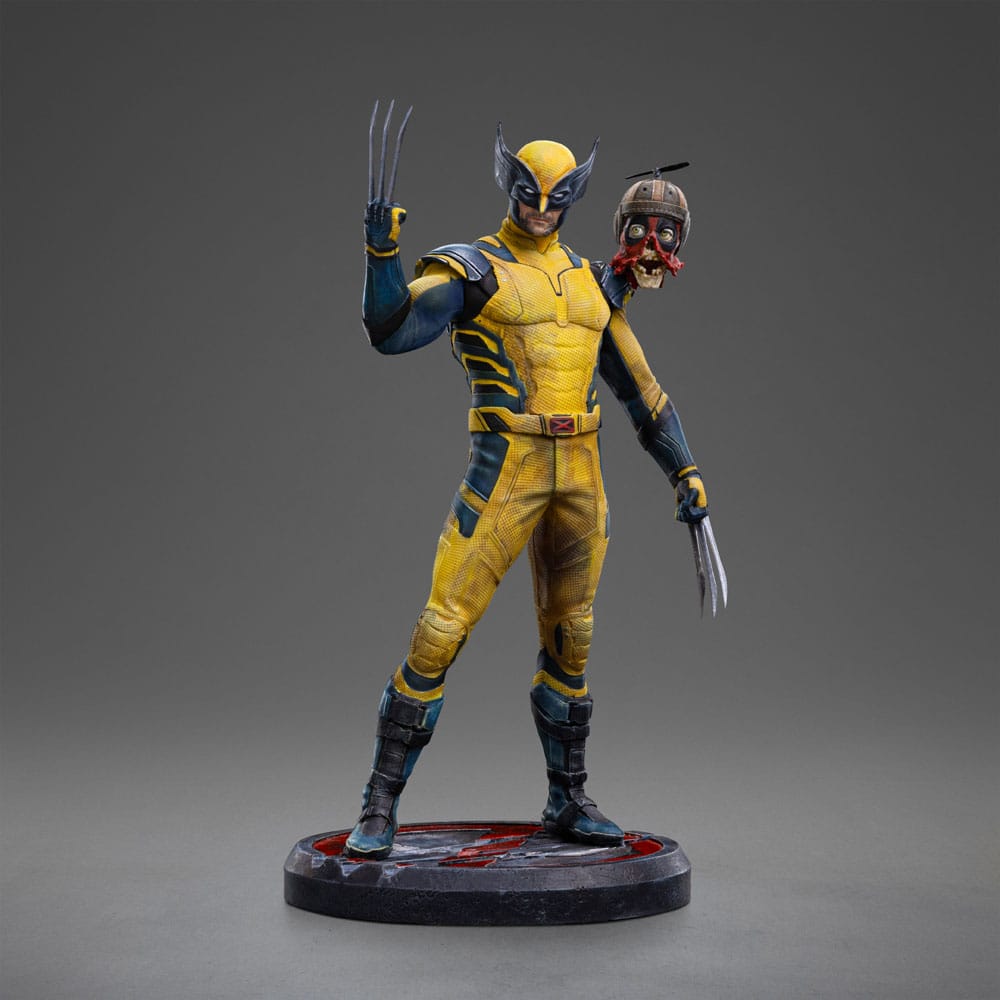 Deadpool & Wolverine Art Scale Statue 1/10 Deadpool / Wolverine & Headpool 21 cm