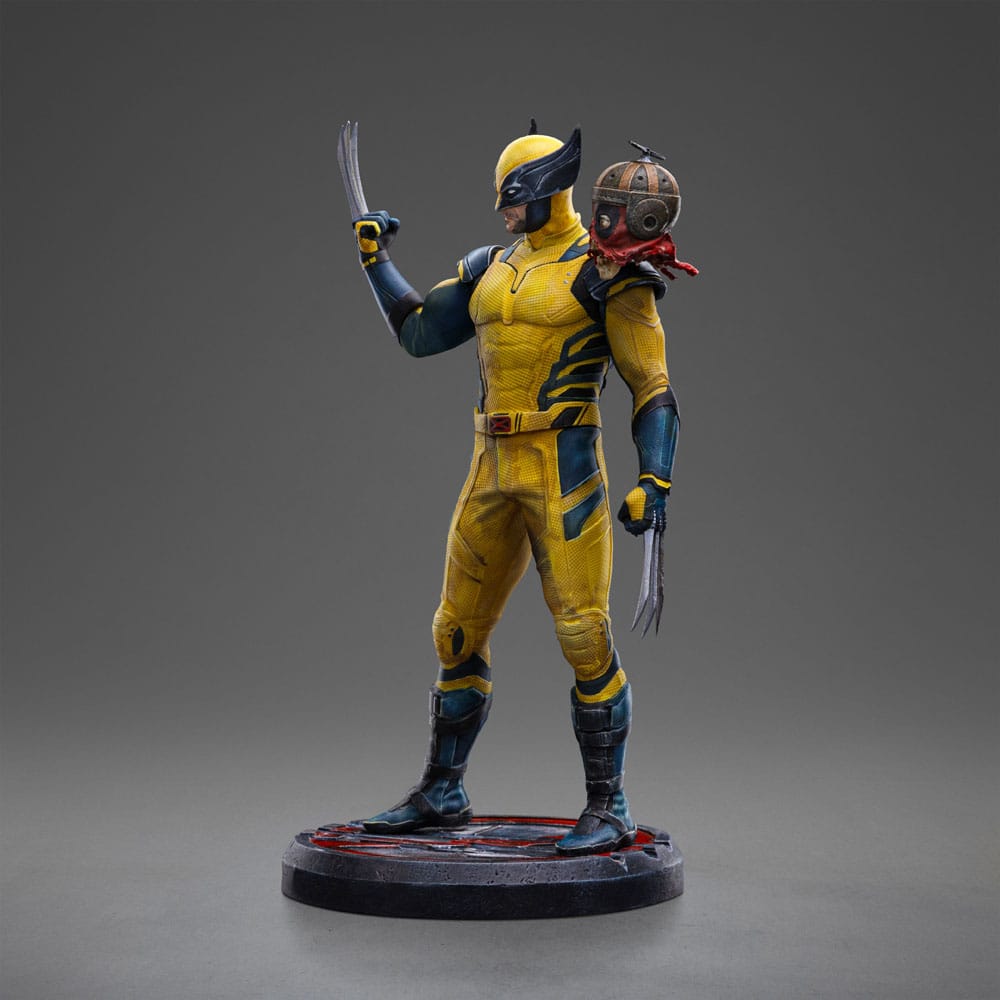 Deadpool & Wolverine Art Scale Statue 1/10 Deadpool / Wolverine & Headpool 21 cm