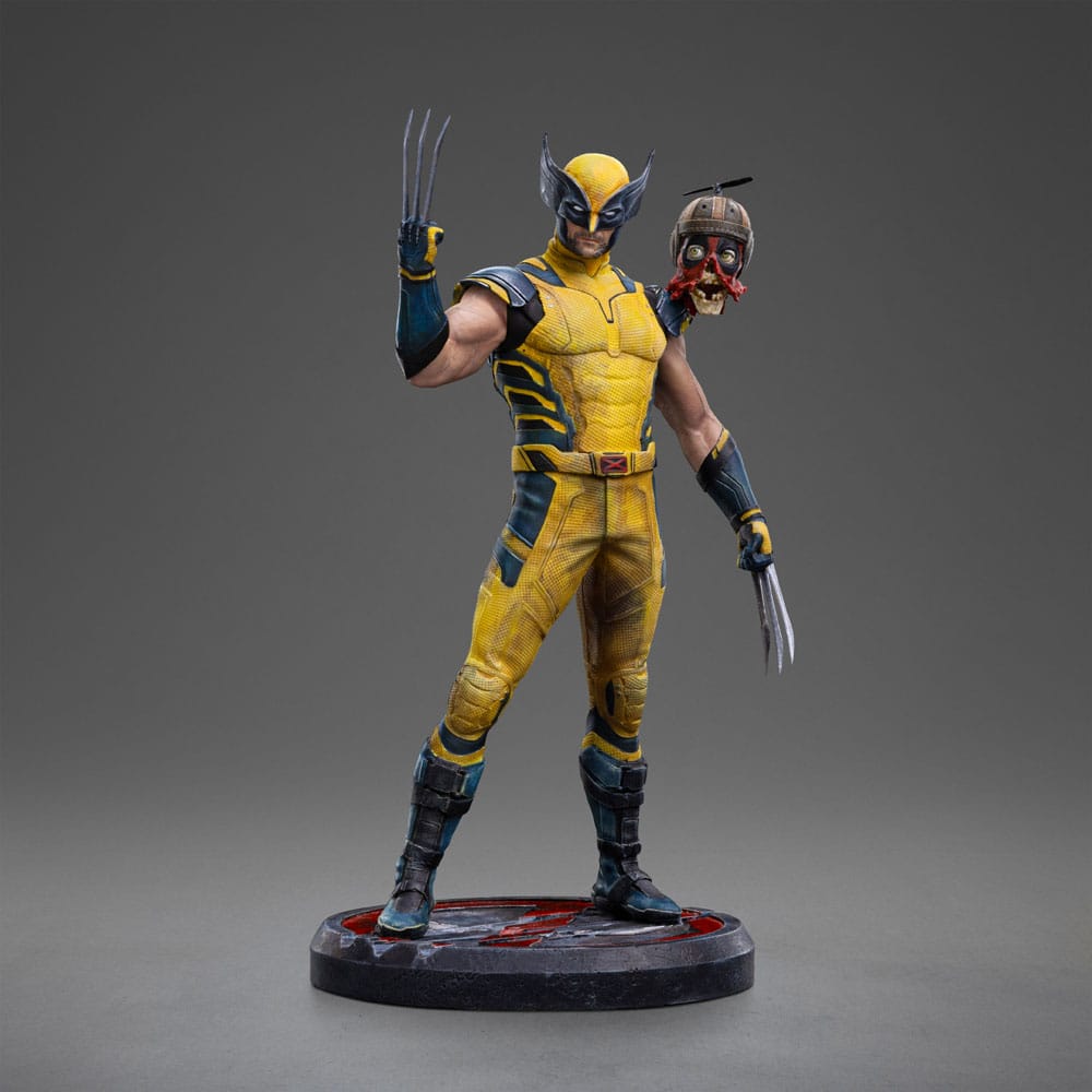 Deadpool & Wolverine Art Scale Statue 1/10 Deadpool / Wolverine & Headpool 21 cm