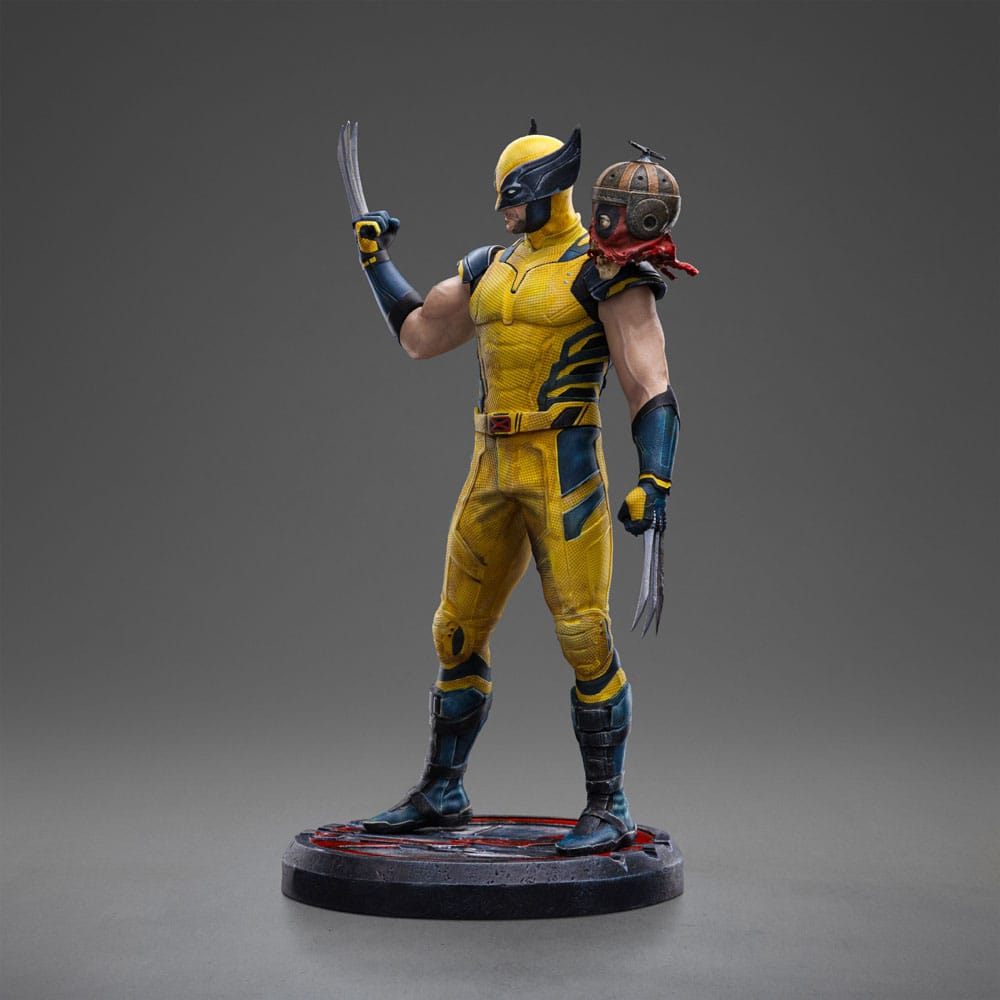 Deadpool & Wolverine Art Scale Statue 1/10 Deadpool / Wolverine & Headpool 21 cm