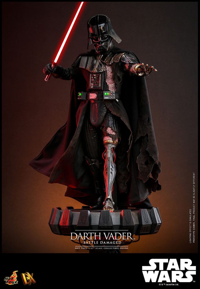 Star Wars Action Figure 1/6 Darth Vader (Battle Damaged) 35 cm