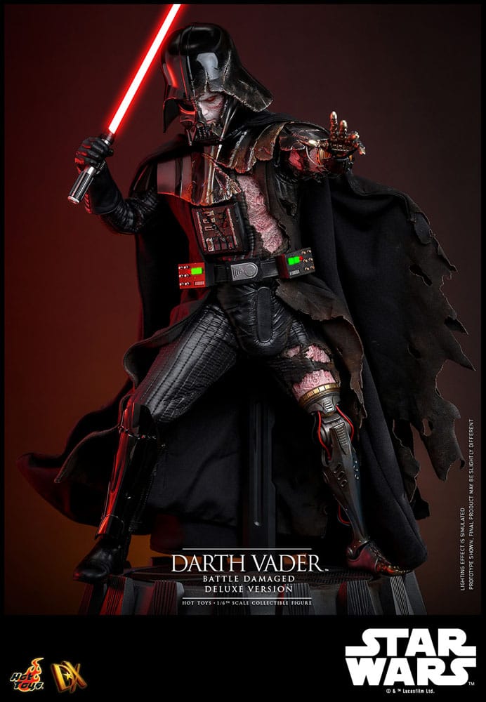 Star Wars Action Figure 1/6 Darth Vader (Battle Damaged) Deluxe Version 35 cm