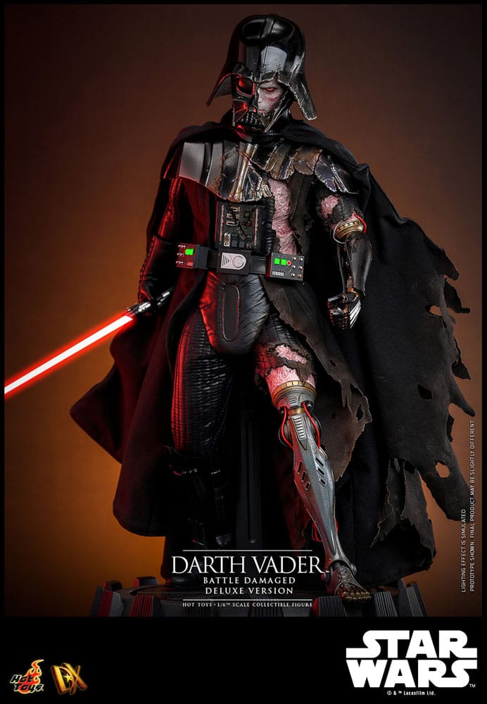 Star Wars Action Figure 1/6 Darth Vader (Battle Damaged) Deluxe Version 35 cm