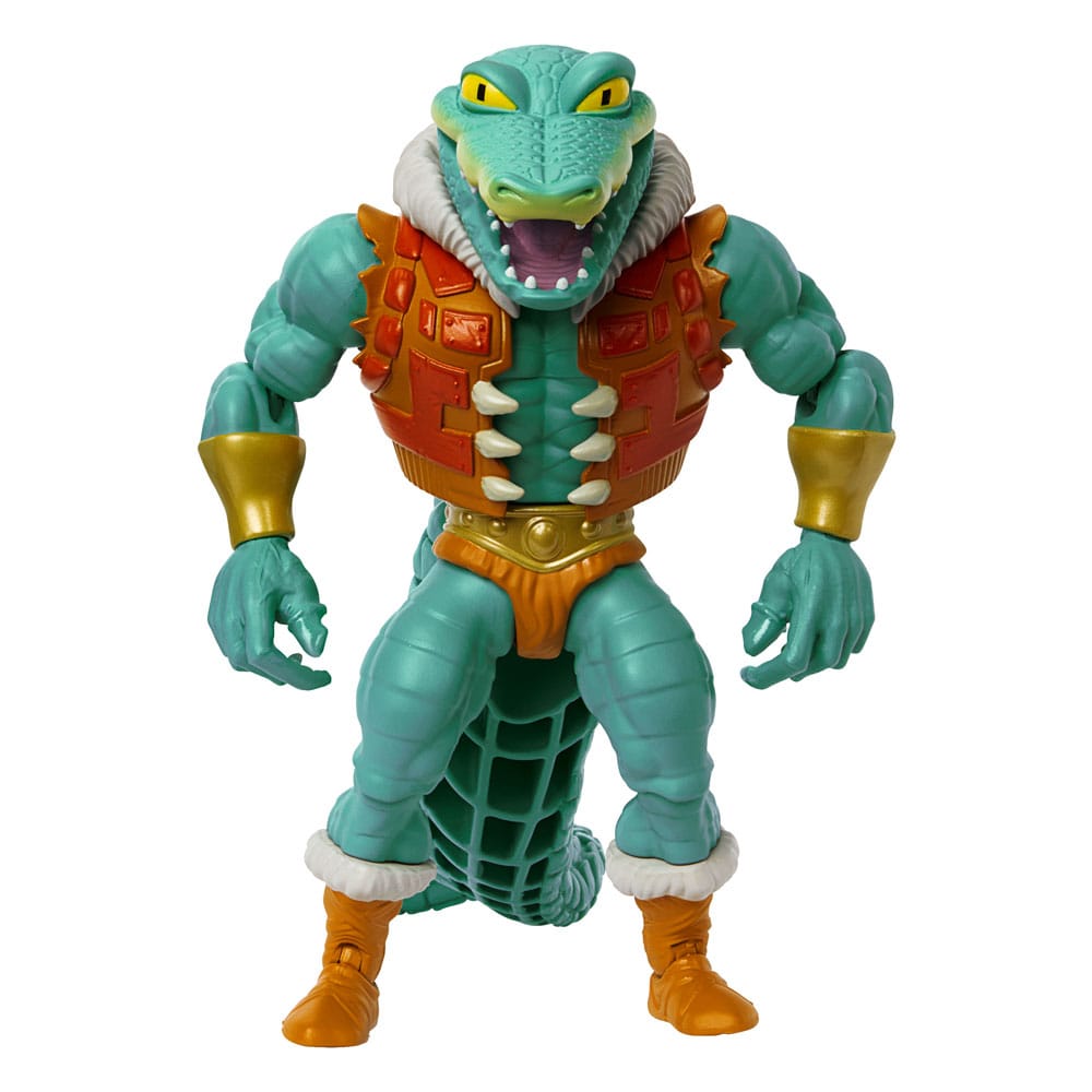 MOTU x TMNT: Turtles of Grayskull Deluxe Action Figure Leatherhead / 2Bopsteady  14 cm