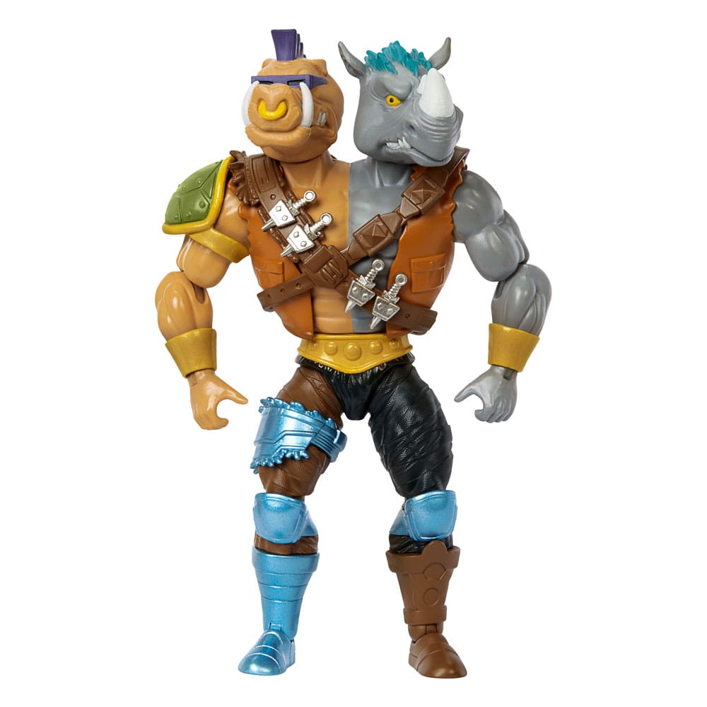 MOTU x TMNT: Turtles of Grayskull Deluxe Action Figure Leatherhead / 2Bopsteady  14 cm