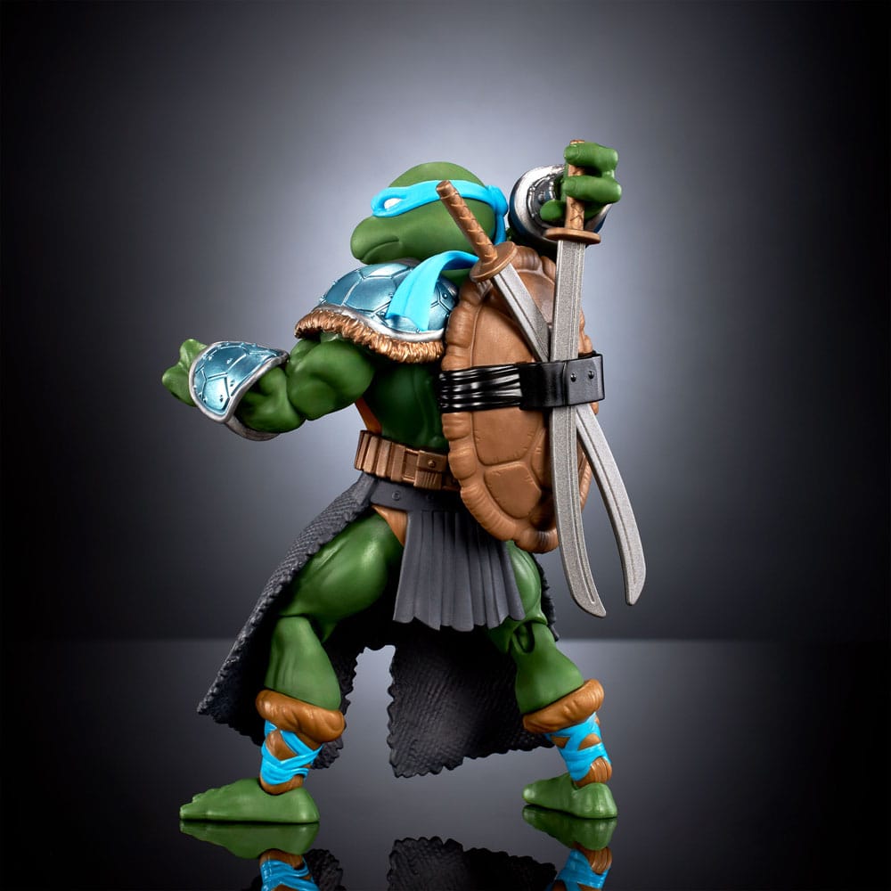 MOTU x TMNT: Turtles of Grayskull Action Figure Stealth Armor Leonardo / Hordak / April O'Neil 14 cm