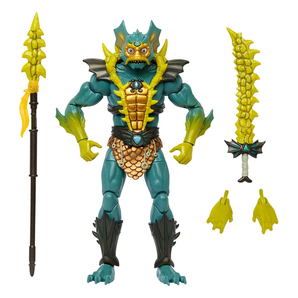 Masters of the Universe: New Eternia Masterverse Duncan / Skeletor / Mer-Man / Teela 18 cm