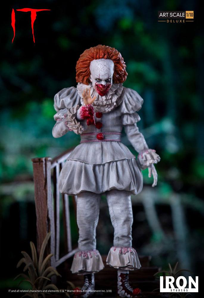 Stephen King's It 2017 Deluxe Art Scale Statue 1/10 Pennywise 25 cm