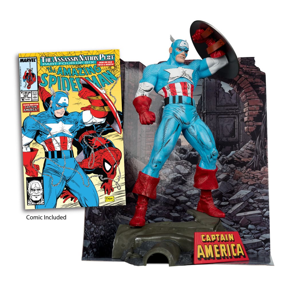 Marvel PVC Statue 1/6 Captain America / Spider-Man 28-30 cm